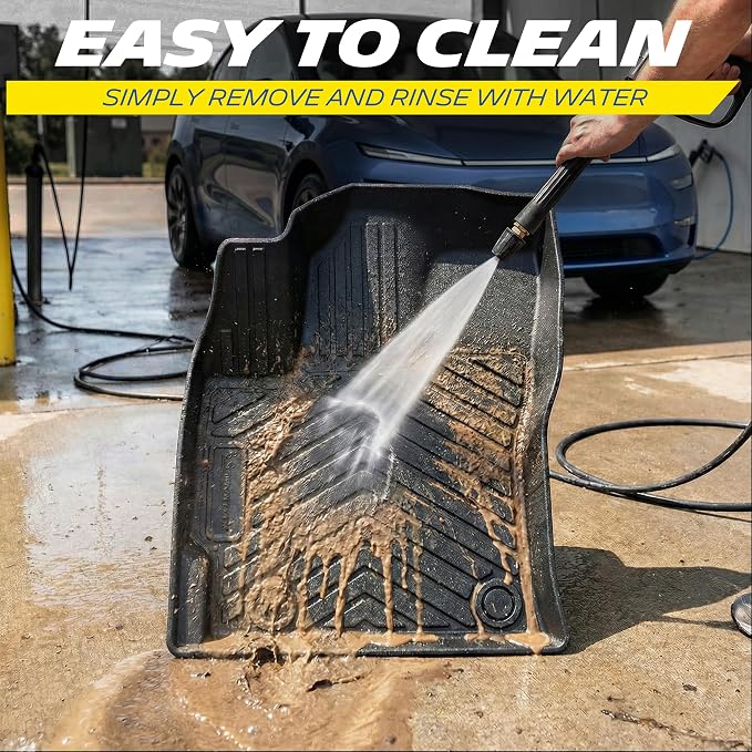 Michelin Vehicle Mats, Premier Series All-Weather TPE Custom Fit Liner for Honda Accord Gasoline & Hybrid 2023-2027 Floor Mats A(3 Piece)