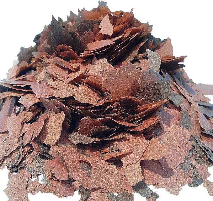 Aquatic Foods Inc. Flakes - 45% California Blackworm & Cichlid Red GRO Color Flake Mix for Discus, Cichlids, Tetras, Guppies, Live Bearers, All Community Tropical Fish - Premium AF Flakes - 2-lbs