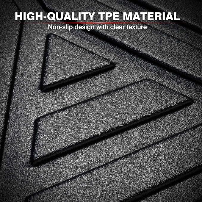 KUST Custom Fit Trunk Mat for 2020-2025 2026 Toyota GR Supra Accessories Cargo Liner All Weather Trunk Floor Mat Black TPE