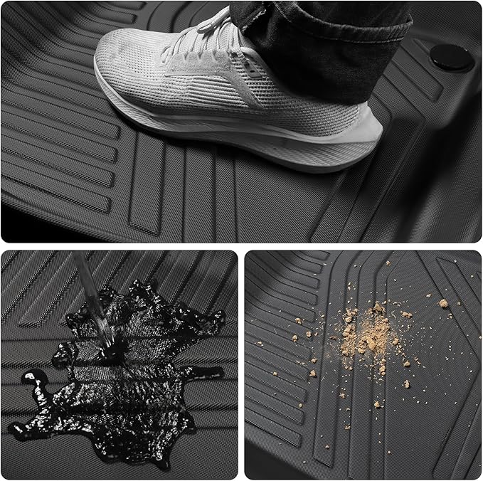 SMABEE Fit for 2024 2025 2026 Honda Prologue & Chevy Blazer EV Cargo Liner All Weather Trunk Mat for Blazer EV Prologue 2025 Accessories TPE Protective Pad All Season Cargo Mat Interior Black