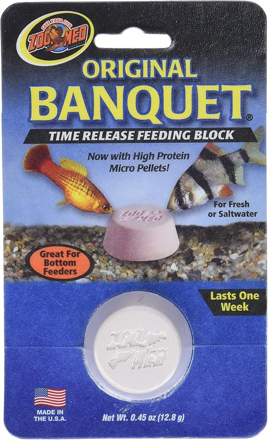Zoo Med Original Banquet Feeding Block, 0.45-Ounce