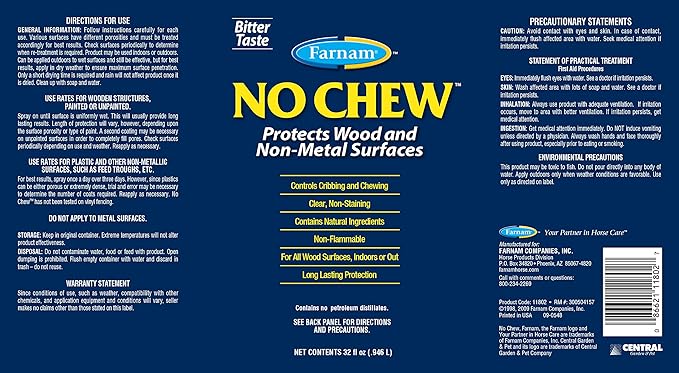 Farnam No Chew, 32 oz (Pack of 2)