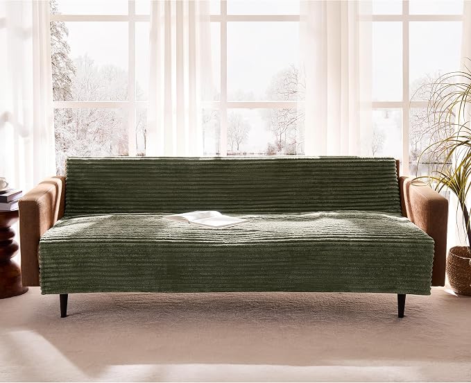 Waterproof Couch Cover for Dogs Non-Slip, Fuzzy Soft Pet Couch Covers for Sofa, Pet Friendly Area Rug Dog Bed Covers Washable Sofa Cover Mat (Sage Green, 58" x 82" 1 Pack)