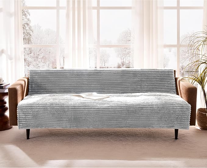 Waterproof Couch Cover for Dogs Non-Slip, Fuzzy Soft Pet Couch Covers for Sofa, Pet Friendly Area Rug Dog Bed Covers Washable Sofa Cover Mat (Seagull Gray, 58" x 82" 1 Pack)