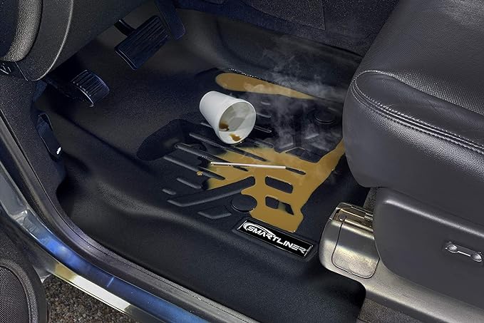 SMARTLINER Custom Fit Floor Mats 1st Row Liner Set Compatible with 2018-2025 Honda Odyssey