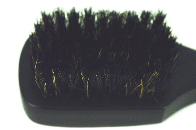 Annie Mini Pocket Combo Brush #2114 - Natural Boar Bristles, Hair Comb for Long and Short Hair