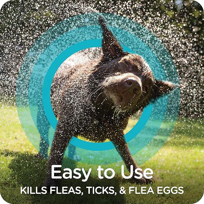 Sergeant's Guardian Pro Flea & Tick Dog Shampoo, Spring Freesia Scent, 18 oz.