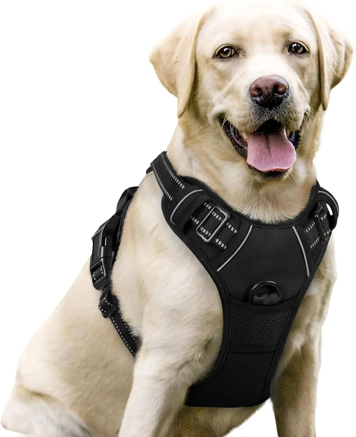 No Pull Dog Harness Reflective Adjustable Oxford Vest Dogs Control (All Sizes)