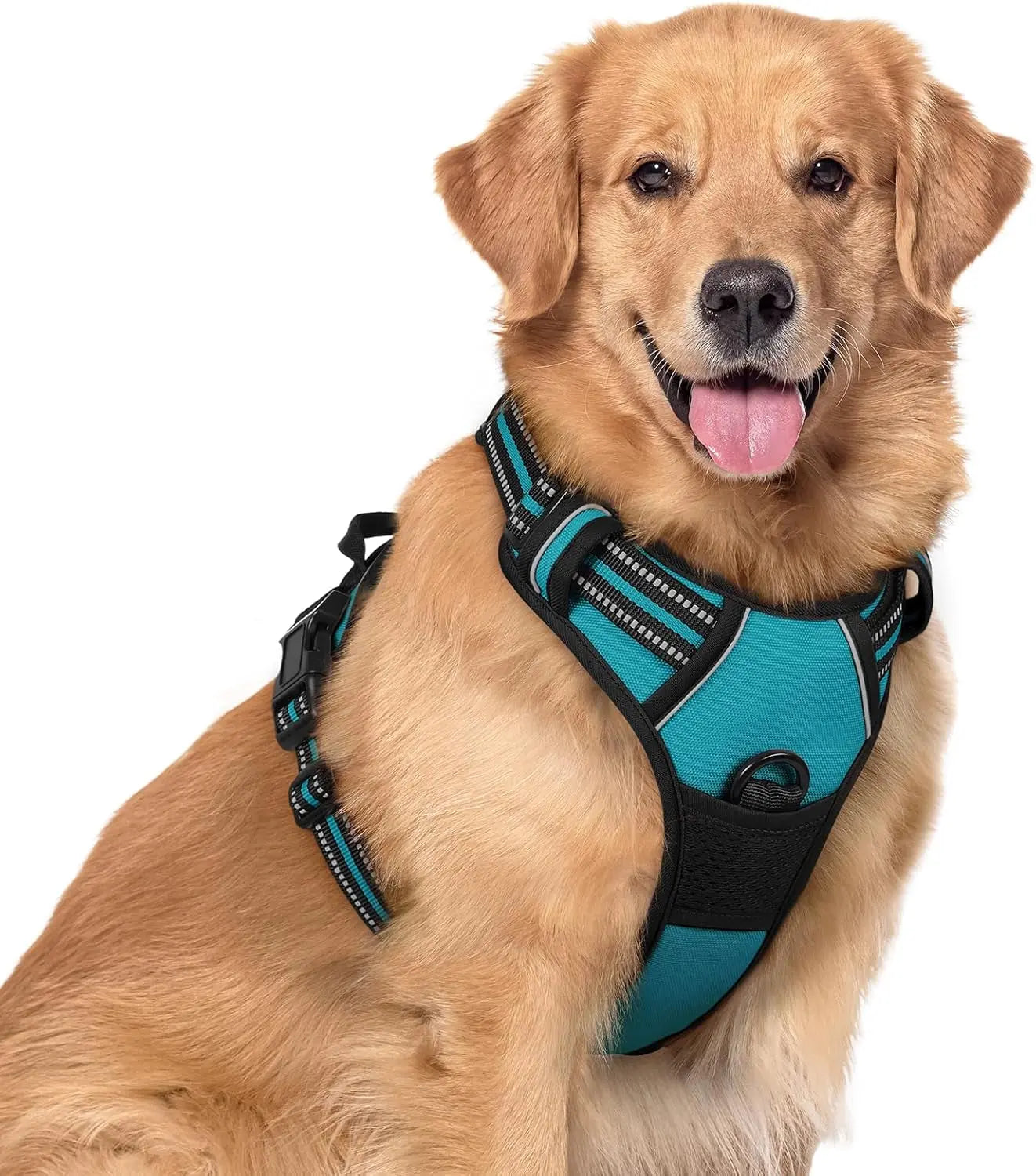 No Pull Dog Harness Reflective Adjustable Oxford Vest Dogs Control (All Sizes)