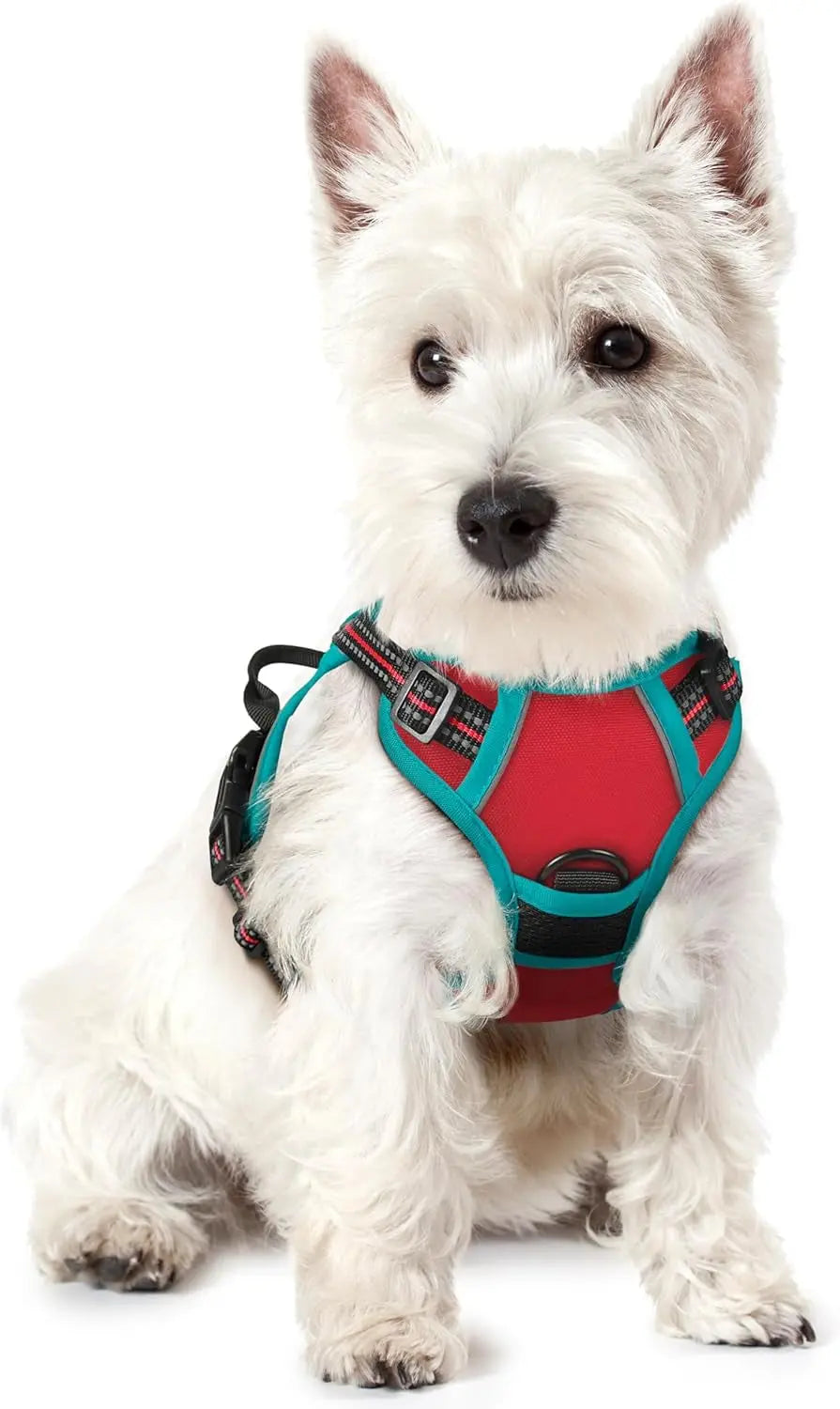 No Pull Dog Harness Reflective Adjustable Oxford Vest Dogs Control (All Sizes)
