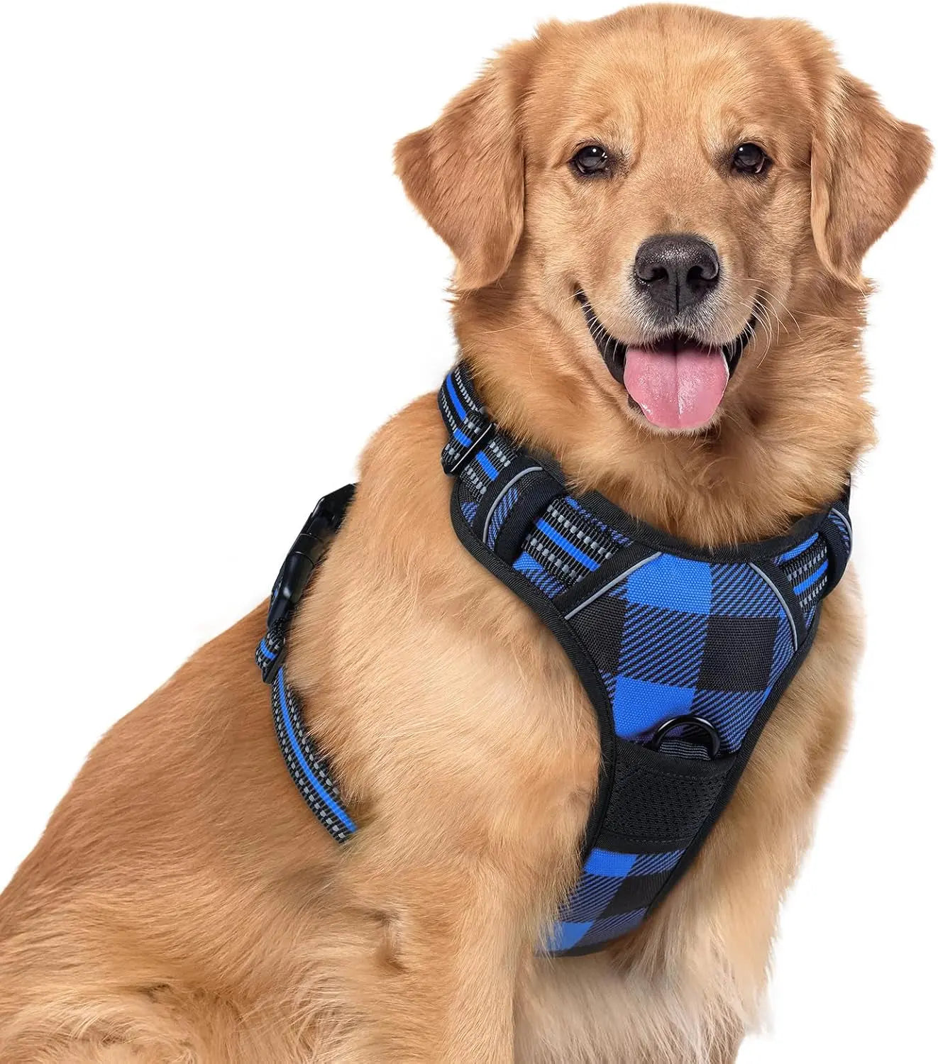 No Pull Dog Harness Reflective Adjustable Oxford Vest Dogs Control (All Sizes)