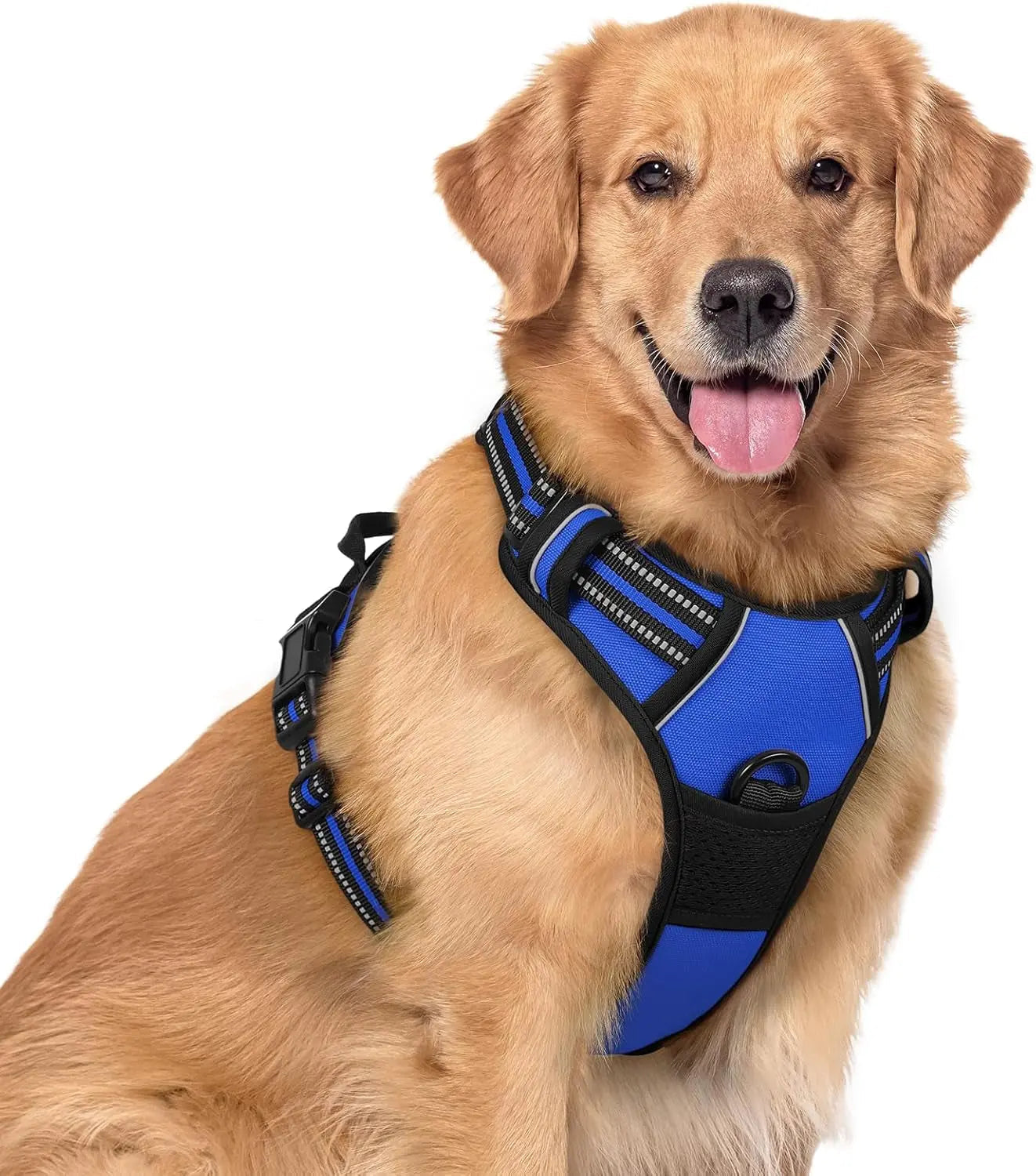 No Pull Dog Harness Reflective Adjustable Oxford Vest Dogs Control (All Sizes)