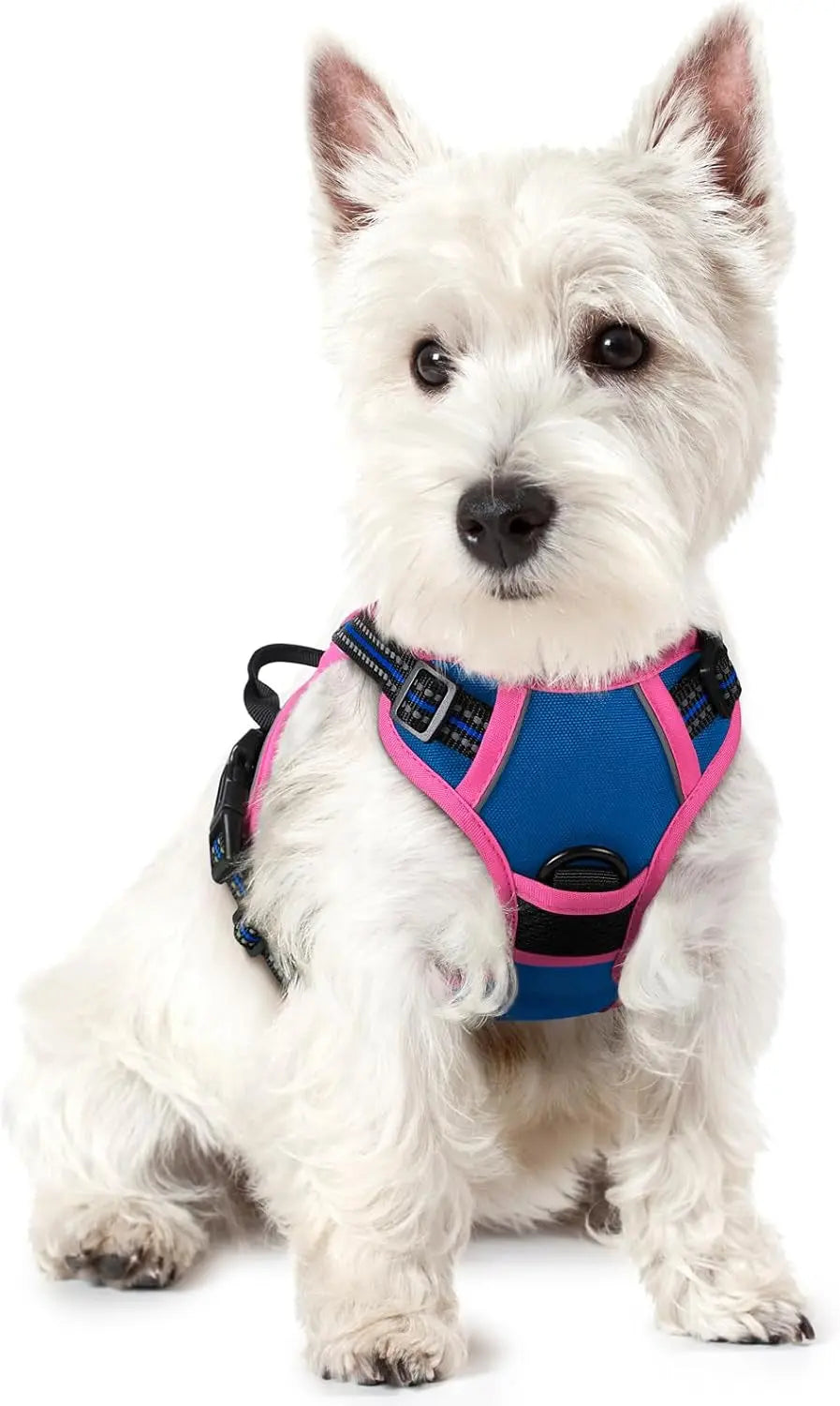 No Pull Dog Harness Reflective Adjustable Oxford Vest Dogs Control (All Sizes)