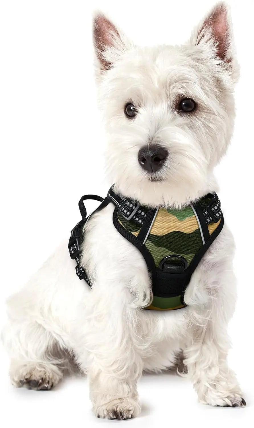 No Pull Dog Harness Reflective Adjustable Oxford Vest Dogs Control (All Sizes)
