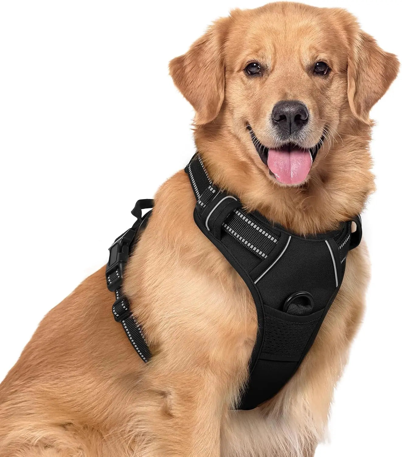 No Pull Dog Harness Reflective Adjustable Oxford Vest Dogs Control (All Sizes)