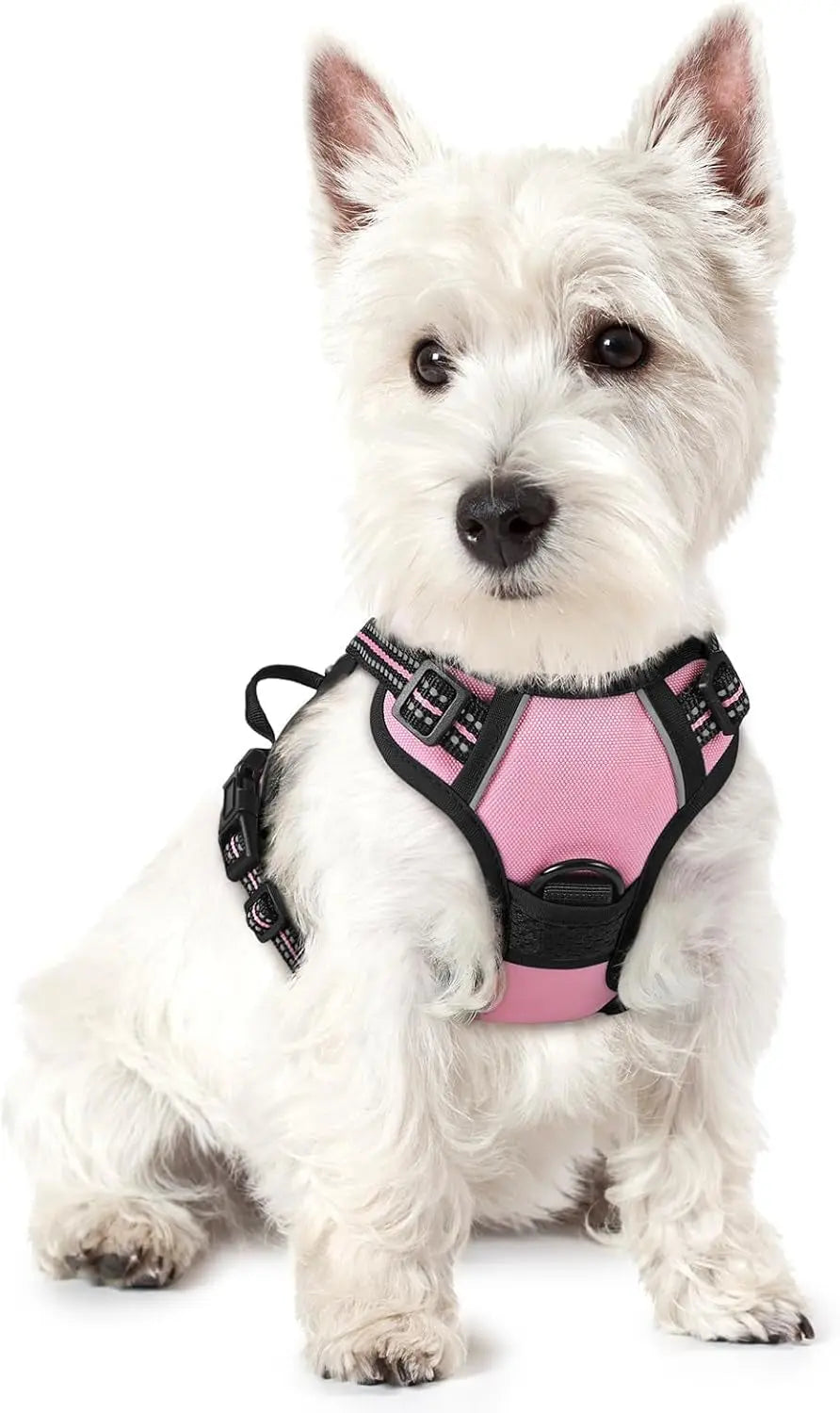 No Pull Dog Harness Reflective Adjustable Oxford Vest Dogs Control (All Sizes)