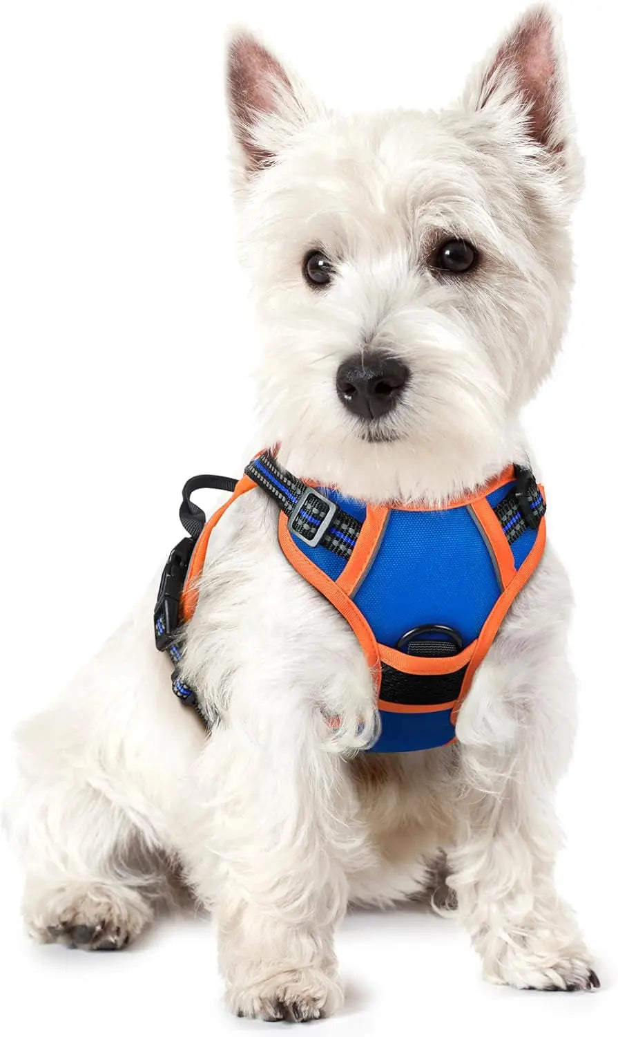 No Pull Dog Harness Reflective Adjustable Oxford Vest Dogs Control (All Sizes)
