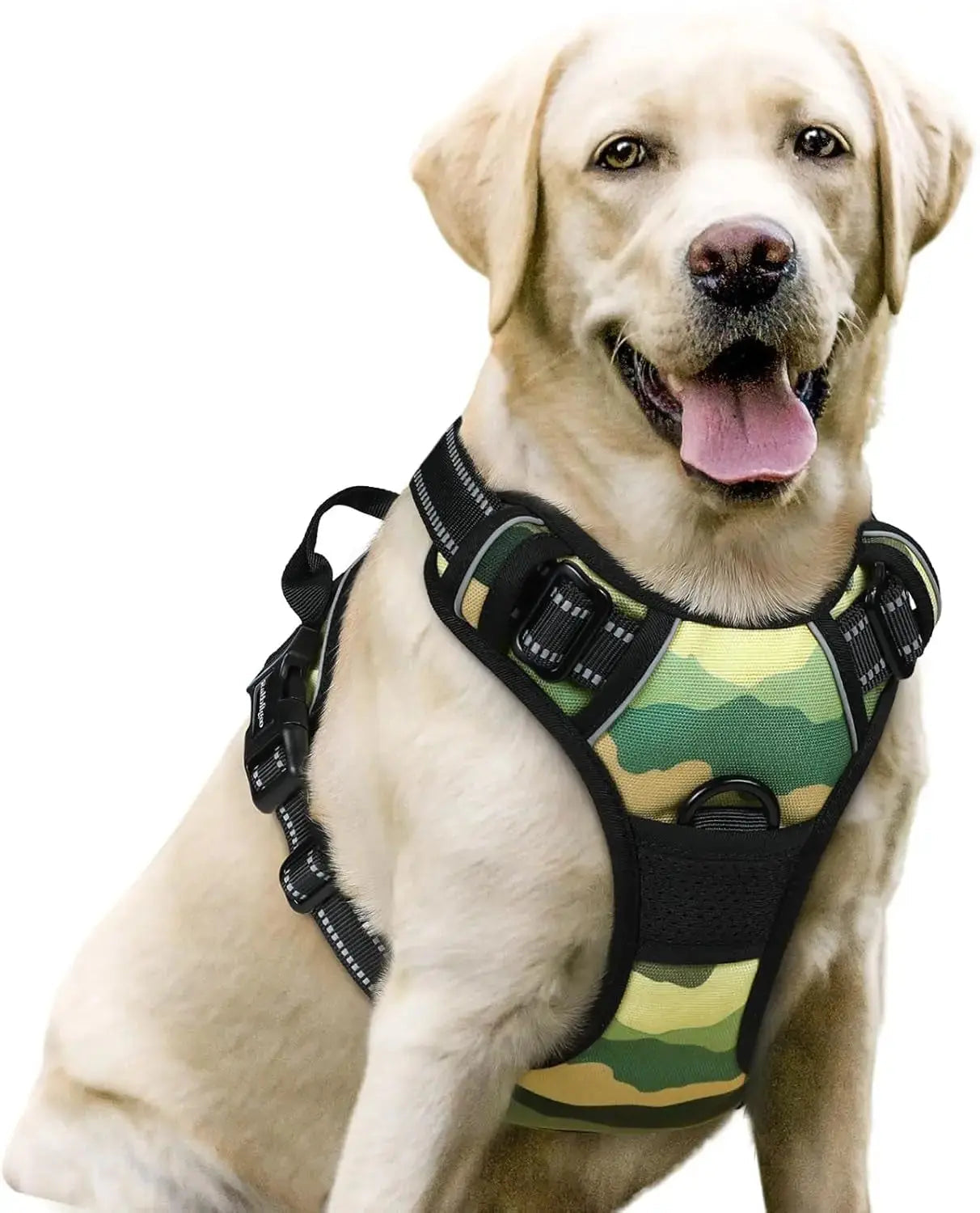 No Pull Dog Harness Reflective Adjustable Oxford Vest Dogs Control (All Sizes)