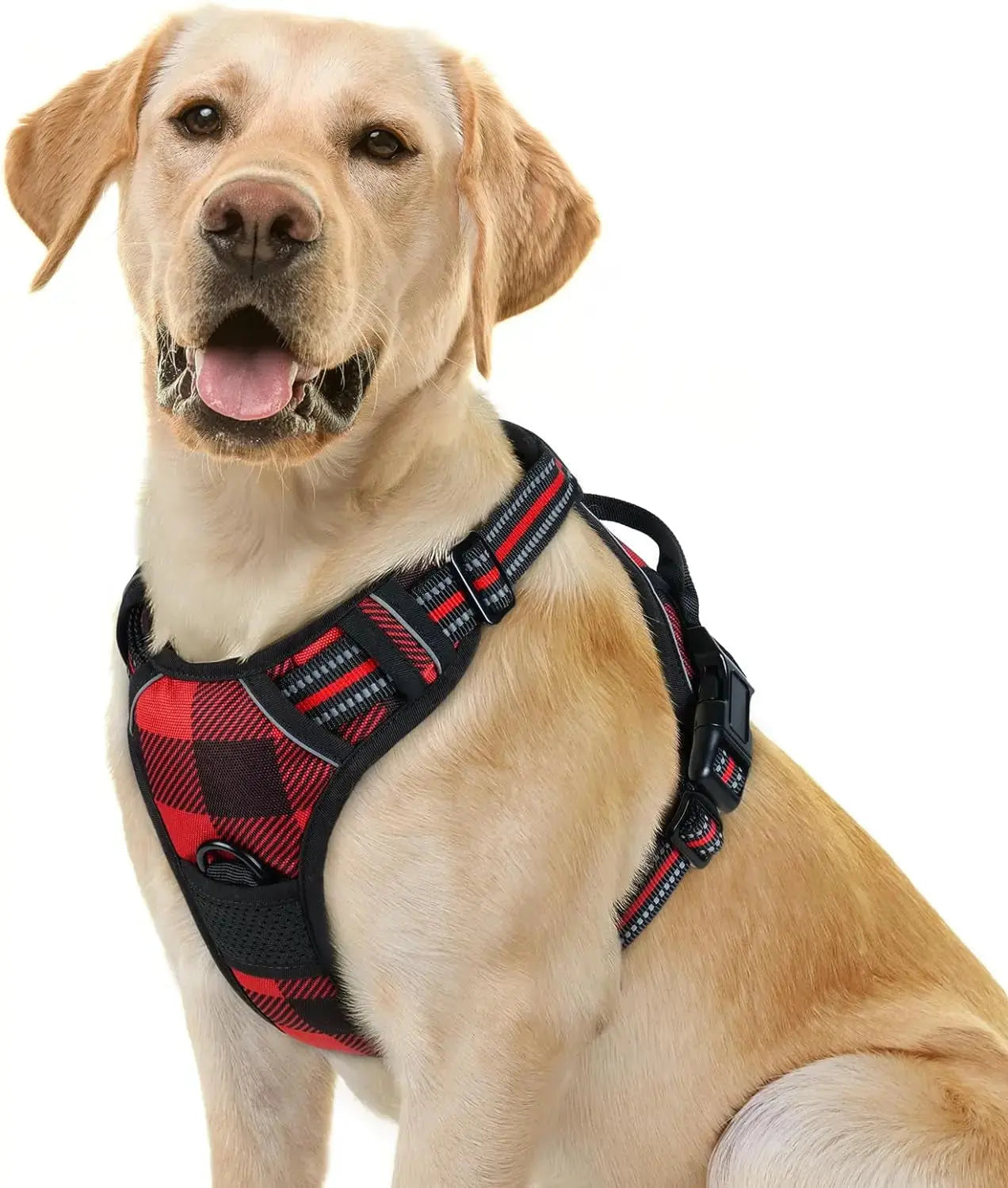 No Pull Dog Harness Reflective Adjustable Oxford Vest Dogs Control (All Sizes)