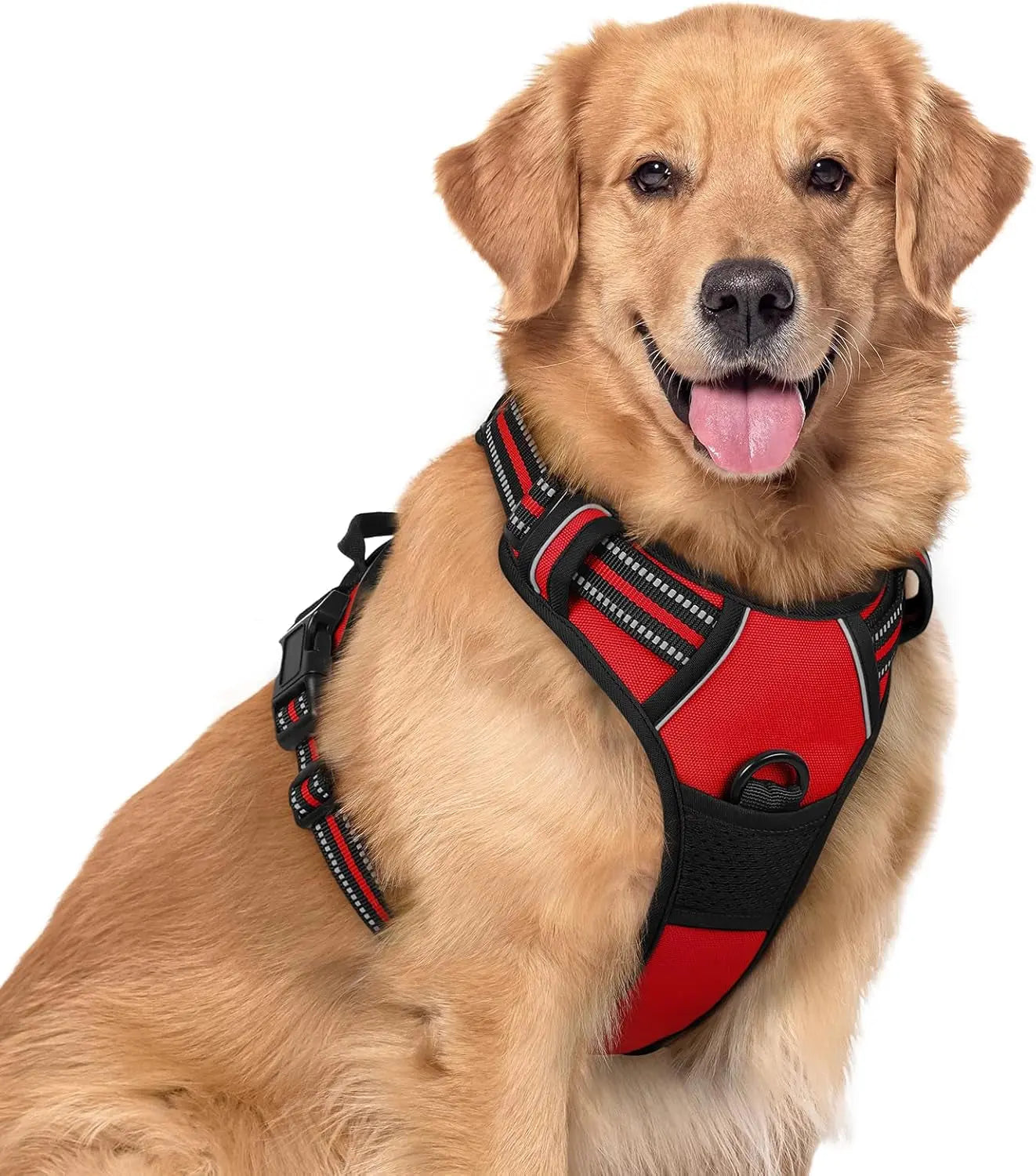 No Pull Dog Harness Reflective Adjustable Oxford Vest Dogs Control (All Sizes)