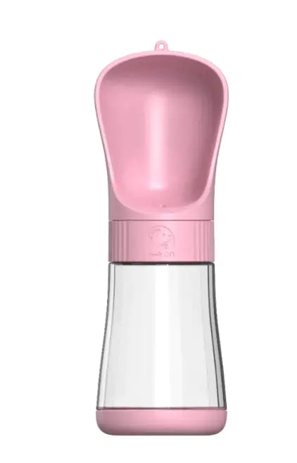 2-in-1 Portable Dog Water Bottle with Built-In Bowl